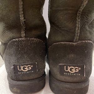Black Ugg Boots short size 8